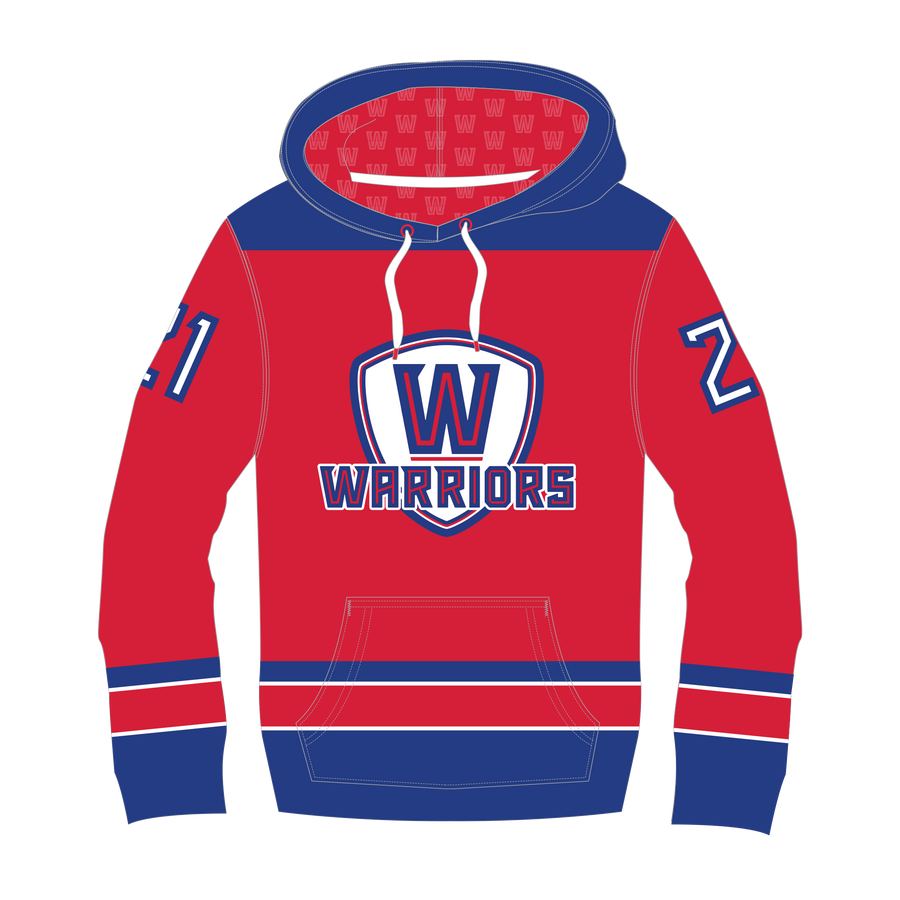 Whitby Warriors Jersey Sublimated Hoodie
