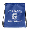 St. Francis Drawstring bag