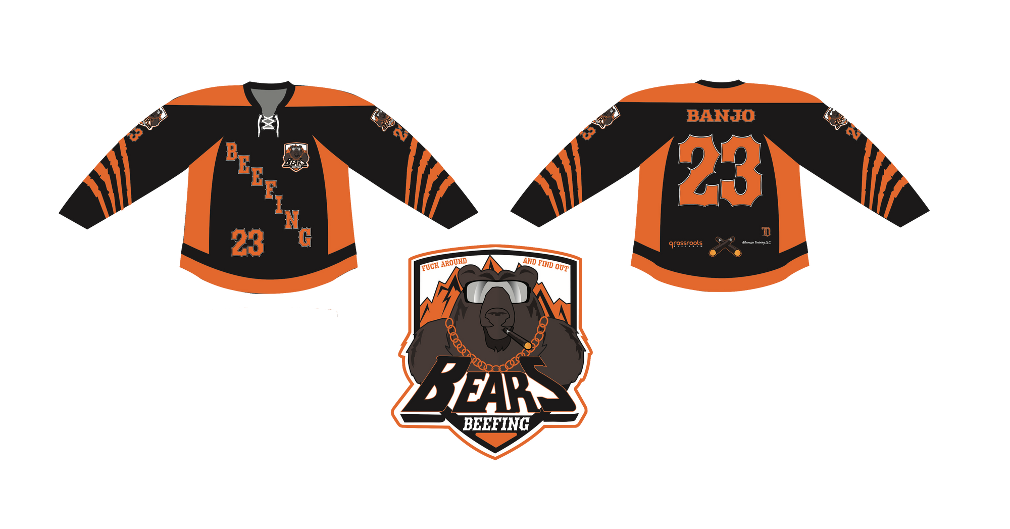 Beefing Bears Jersey's