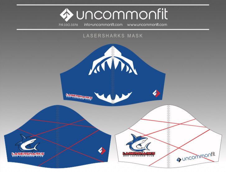 Lasershark Masks (3 Pack)