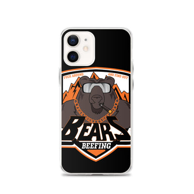 Beefing Bears iPhone Case