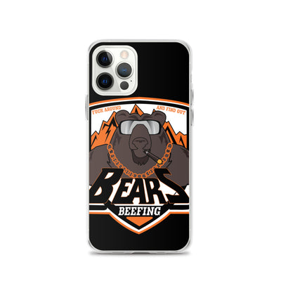 Beefing Bears iPhone Case