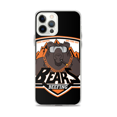 Beefing Bears iPhone Case