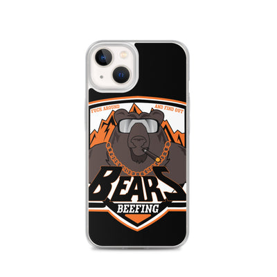 Beefing Bears iPhone Case