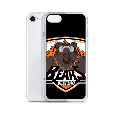 Beefing Bears iPhone Case