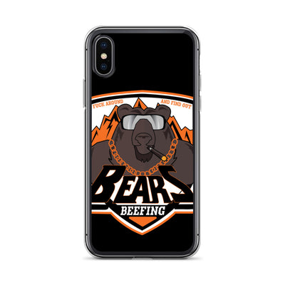 Beefing Bears iPhone Case