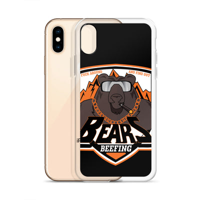 Beefing Bears iPhone Case