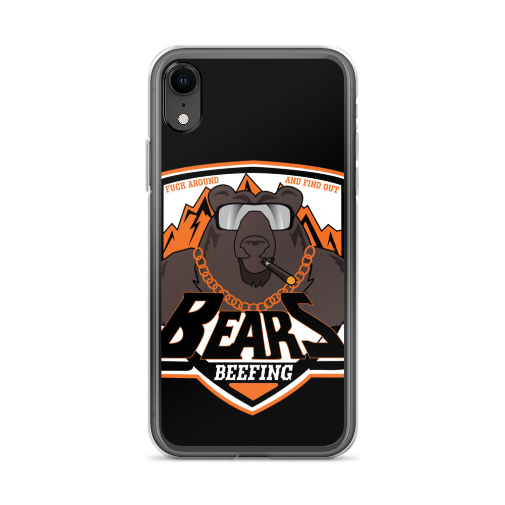 Beefing Bears iPhone Case