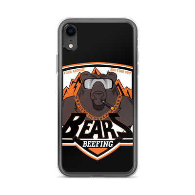 Beefing Bears iPhone Case