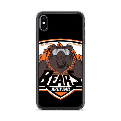 Beefing Bears iPhone Case