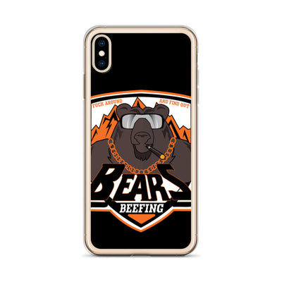 Beefing Bears iPhone Case