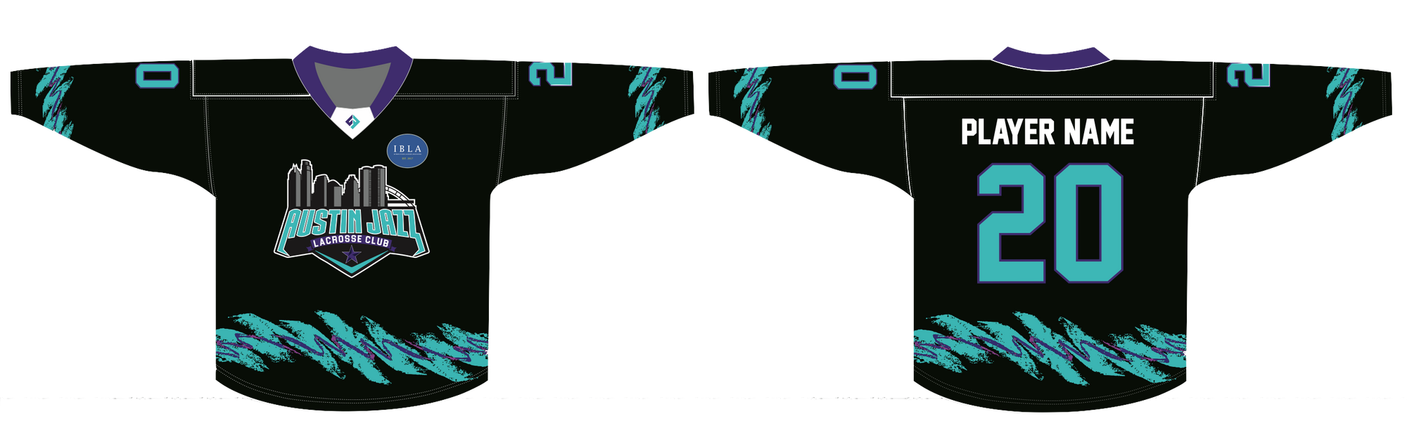 Jazz Lacrosse Jersey