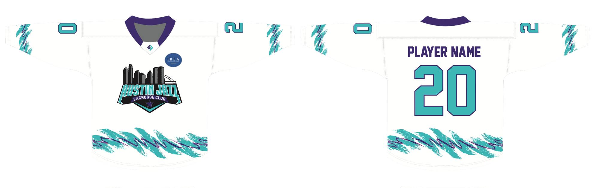 Jazz Lacrosse Jersey