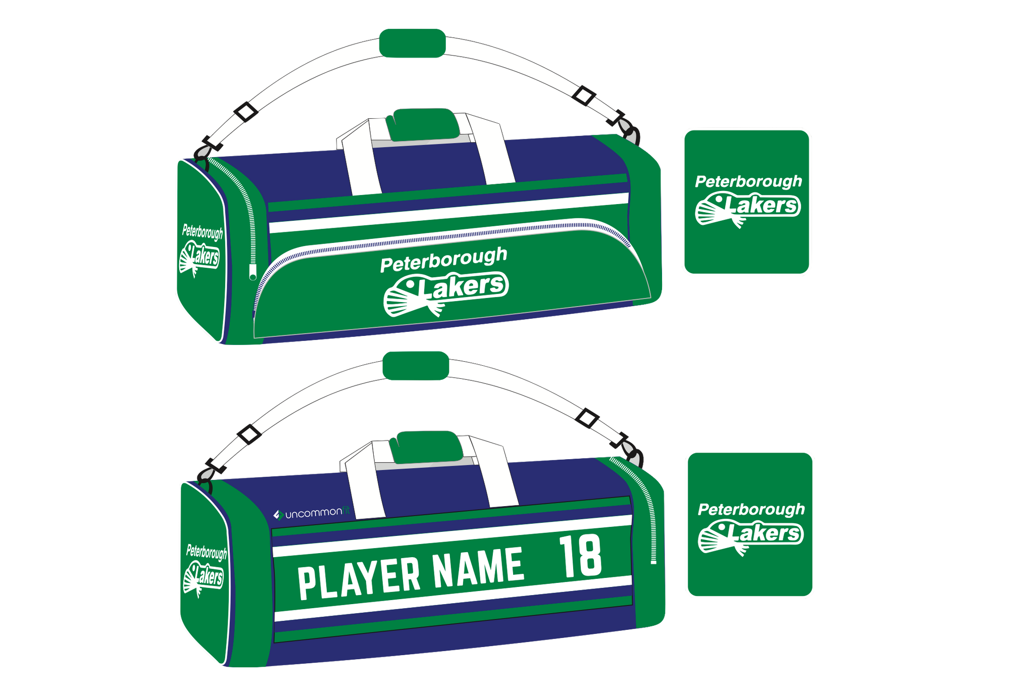 Lakers Traveler' Equipment Bag (holds 2 Sticks)