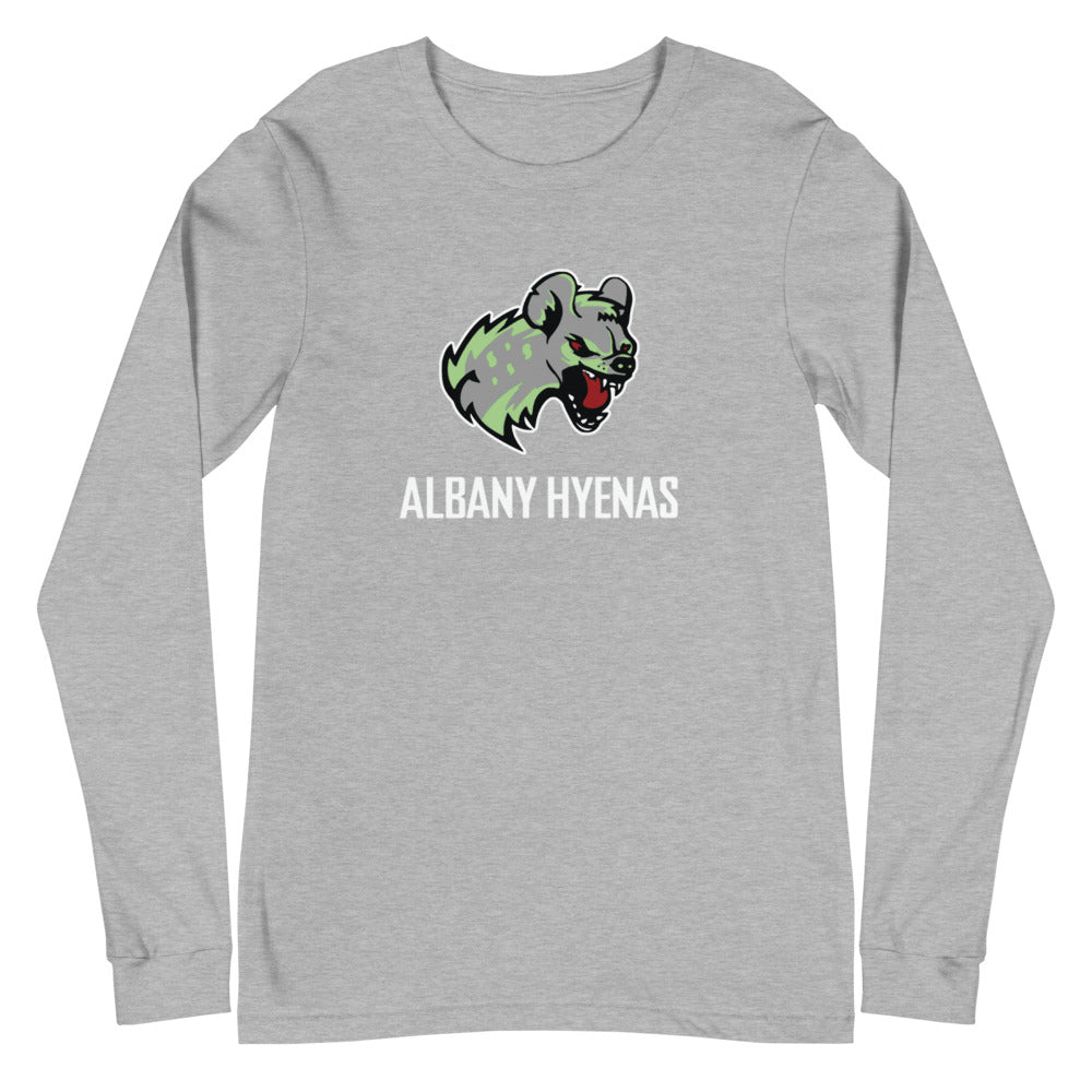 Albany Hyenas Long Sleeve T. (Multi Color Options)