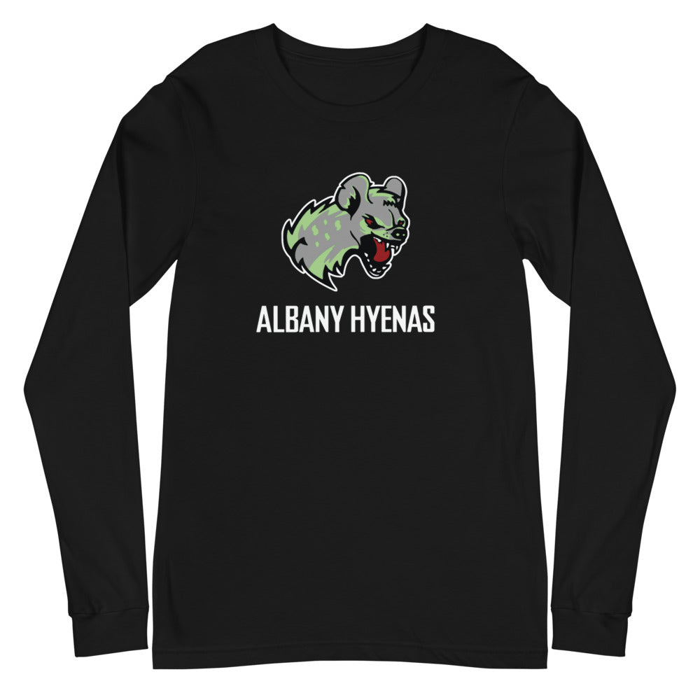 Albany Hyenas Long Sleeve T. (Multi Color Options)