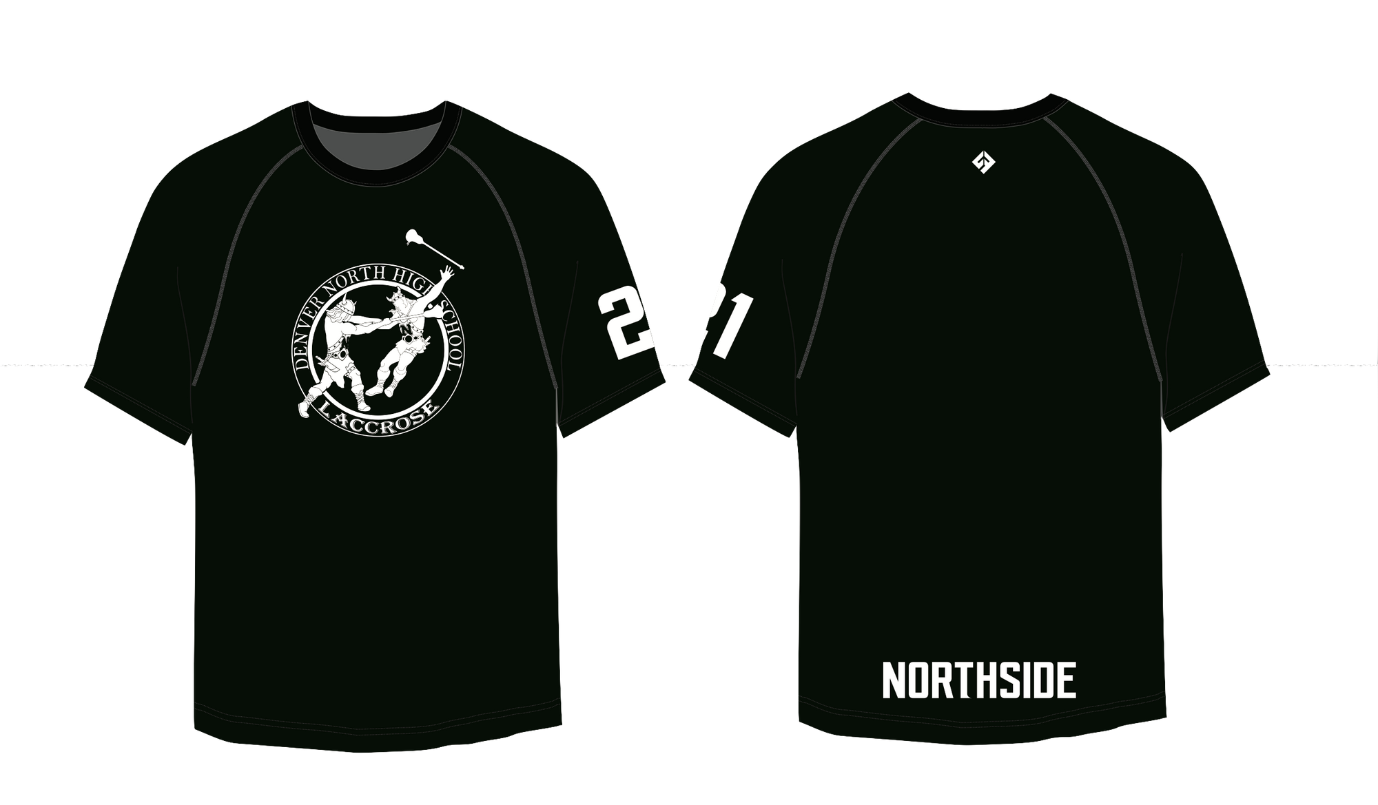 Vikings Defence -Short Sleeve Performance Shirt