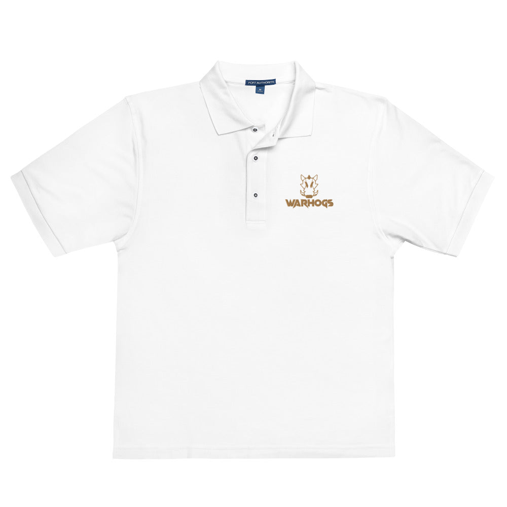 Warhogs Premium Polo - white