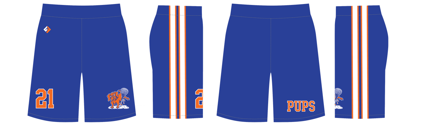 Pups Lacrosse Shorts