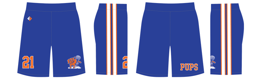 Pups Lacrosse Shorts