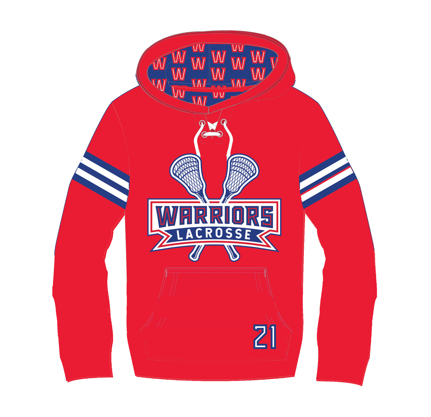 Whitby Warriors Sublimated Hoodie