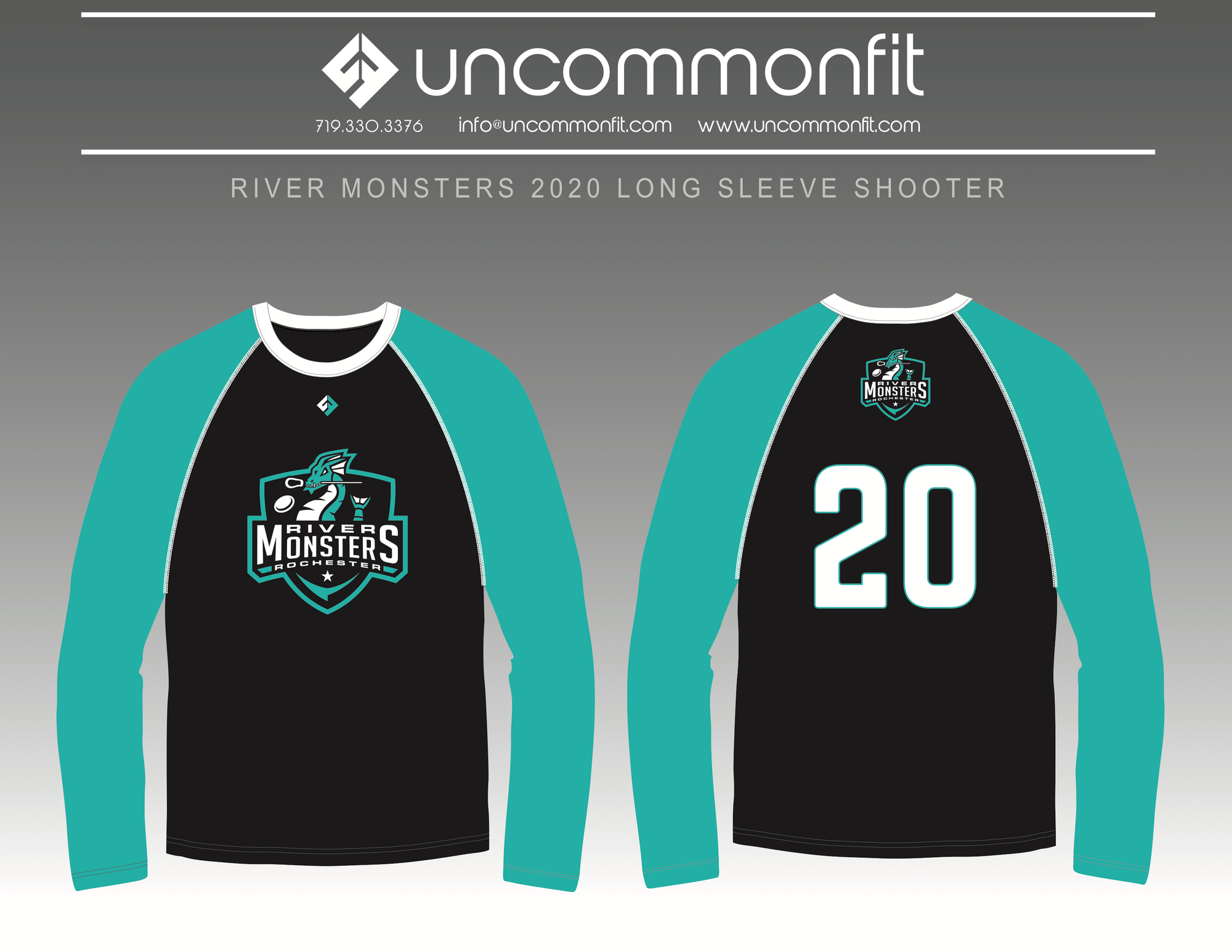 River Monsters Long Sleeve Shooter