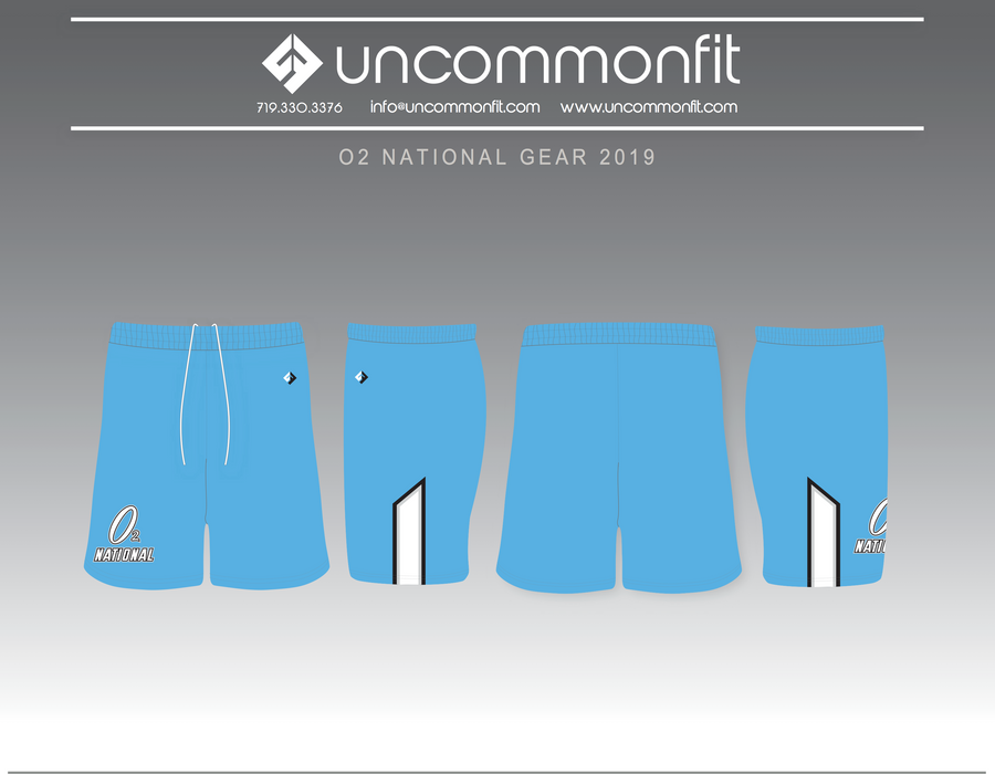 O2 National Lacrosse Shorts