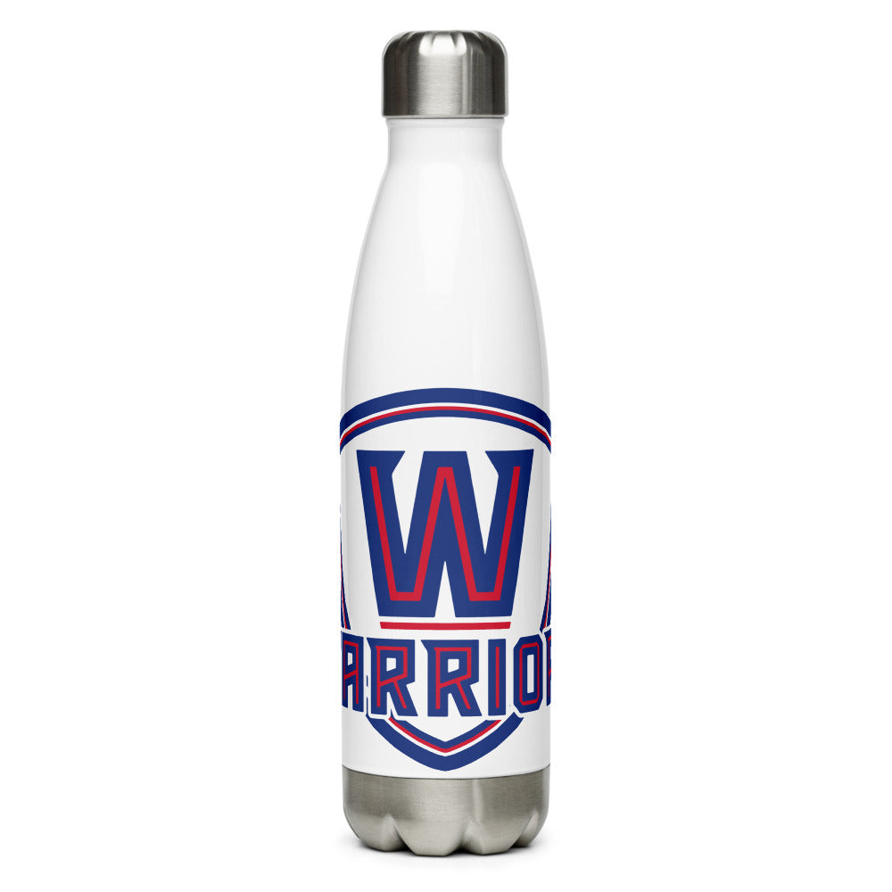 Warriors Steel Water Bottle