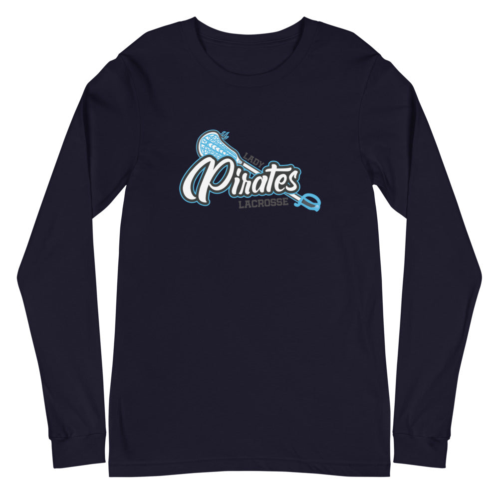 Unisex Lady Pirates Long Sleeve Tee