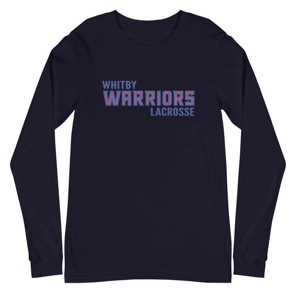 Warriors Word Mark Long Sleeve T
