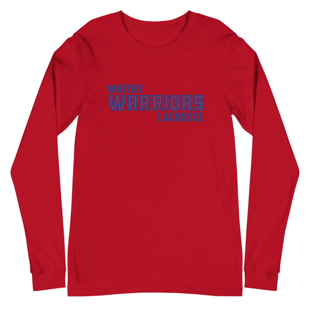 Warriors Word Mark Long Sleeve T